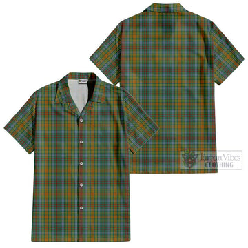 O'Brien Tartan Cotton Hawaiian Shirt