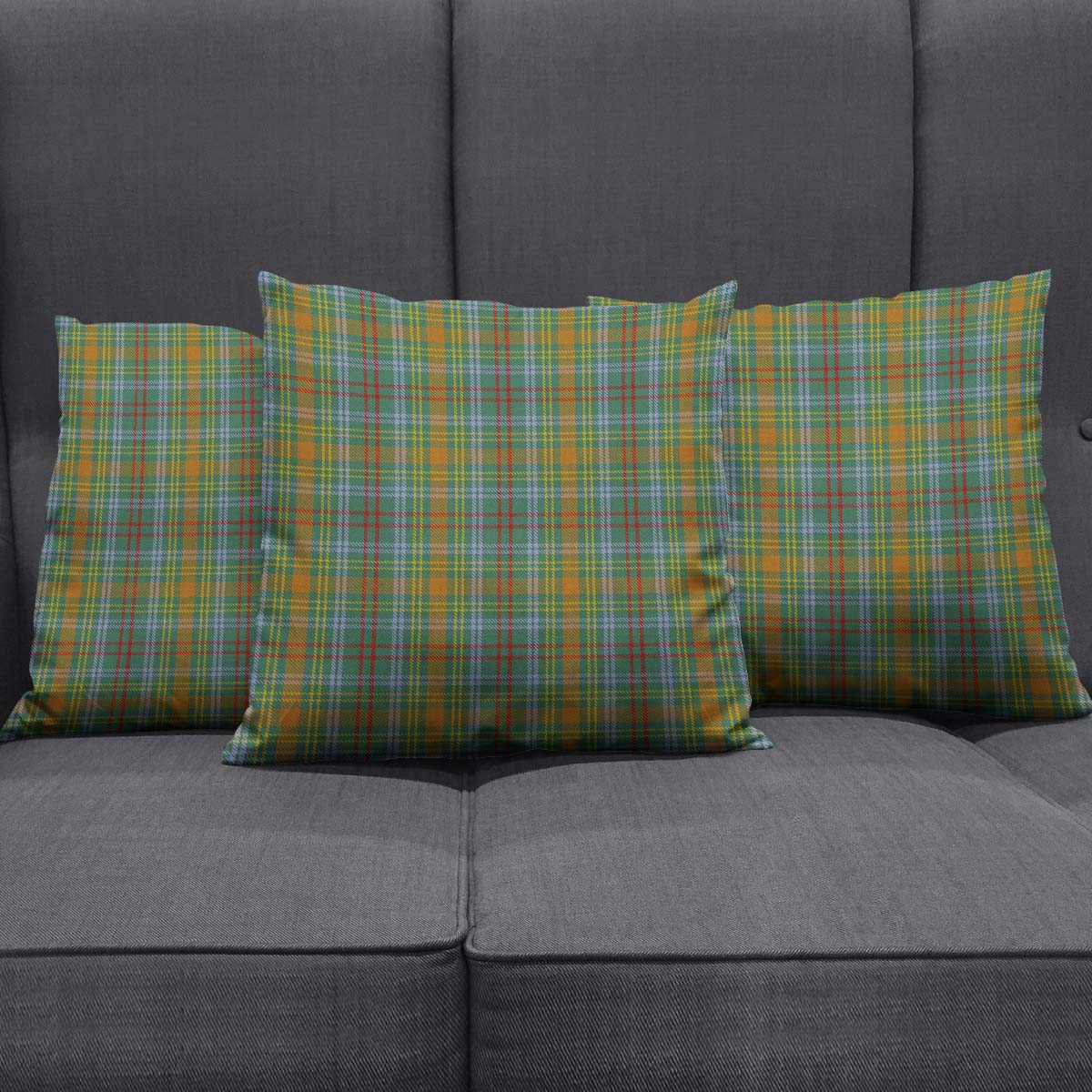 O'Brien Tartan Pillow Cover - Tartan Vibes Clothing