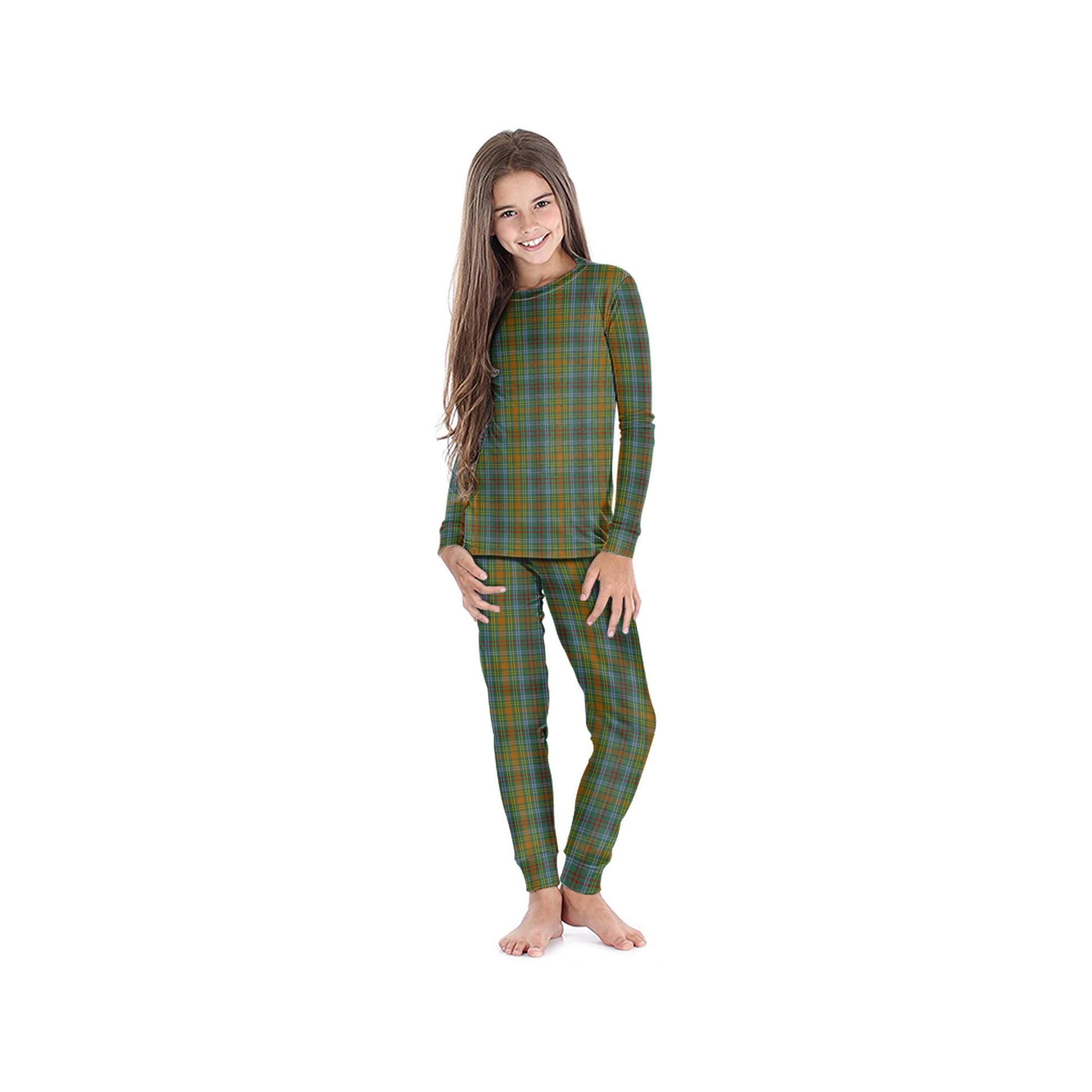 O'Brien Tartan Pajamas Family Set - Tartan Vibes Clothing