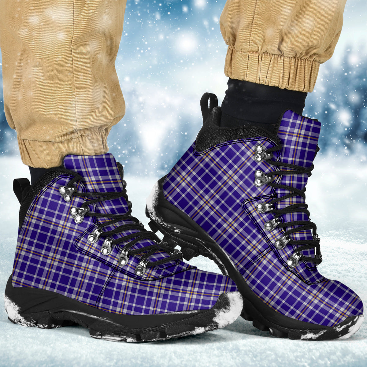 Ochterlony Tartan Alpine Boots - Tartanvibesclothing