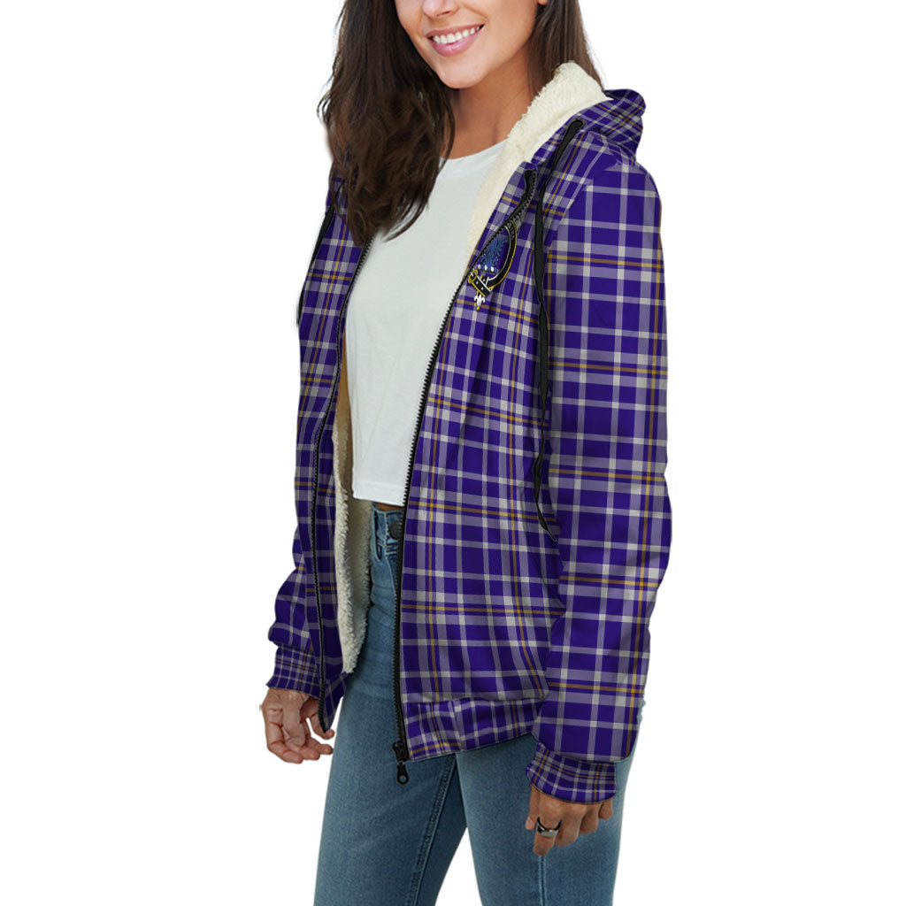 ochterlony-tartan-sherpa-hoodie-with-family-crest