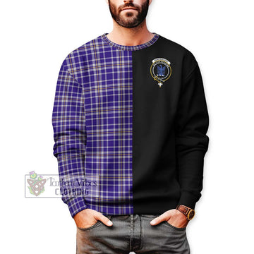 Ochterlony Tartan Sweatshirt with Family Crest and Half Of Me Style