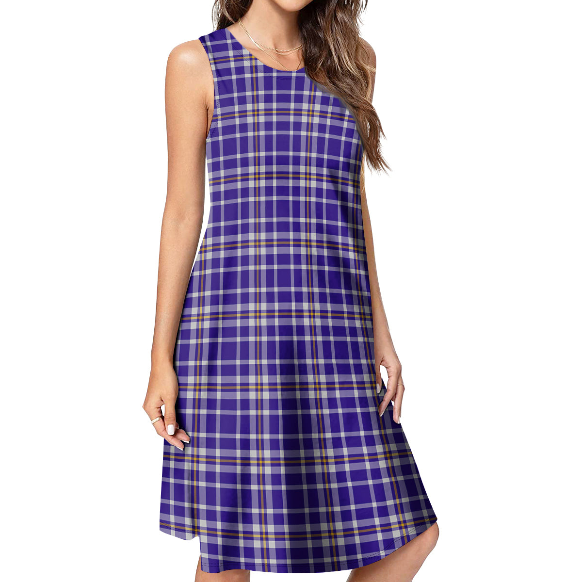 Ochterlony Tartan Womens Casual Dresses - Tartanvibesclothing