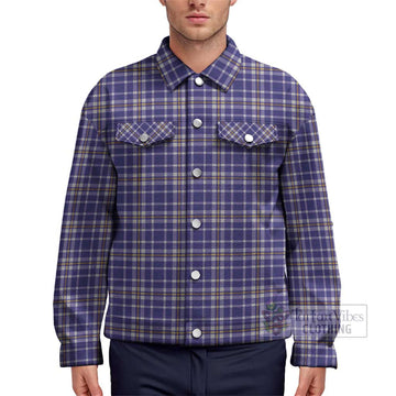 Ochterlony Tartan Unisex Lapel Cotton Jacket