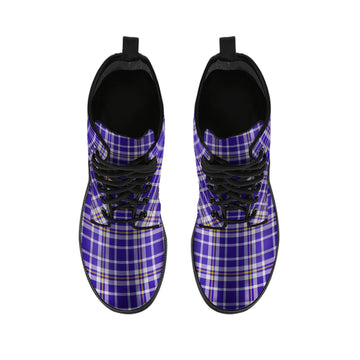 Ochterlony Tartan Leather Boots