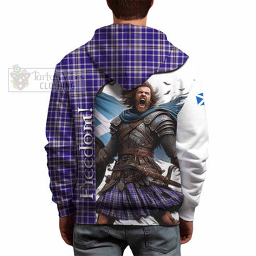 Ochterlony Crest Tartan Hoodie Inspired by the Freedom of Scottish Warrior