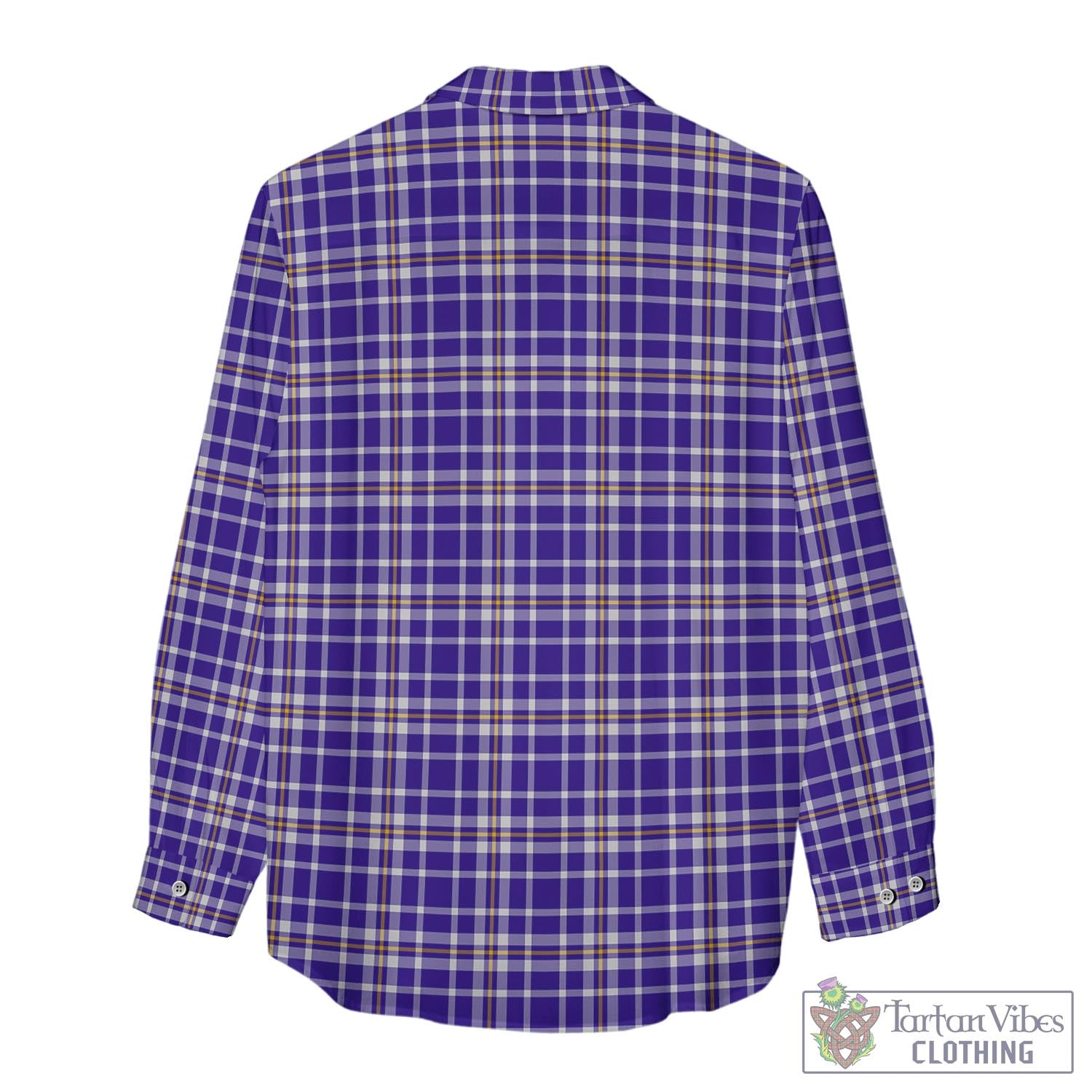 Tartan Vibes Clothing Ochterlony Tartan Womens Casual Shirt with Family Crest