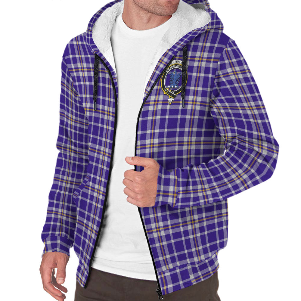 ochterlony-tartan-sherpa-hoodie-with-family-crest