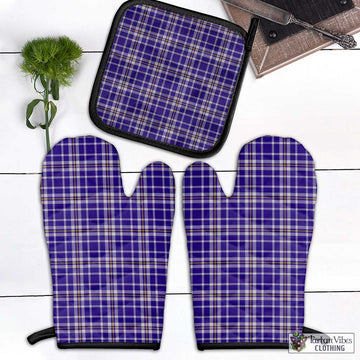 Ochterlony Tartan Combo Oven Mitt & Pot-Holder Black - Tartan Vibes Clothing