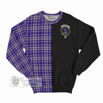 Ochterlony Tartan Sweatshirt with Family Crest and Half Of Me Style