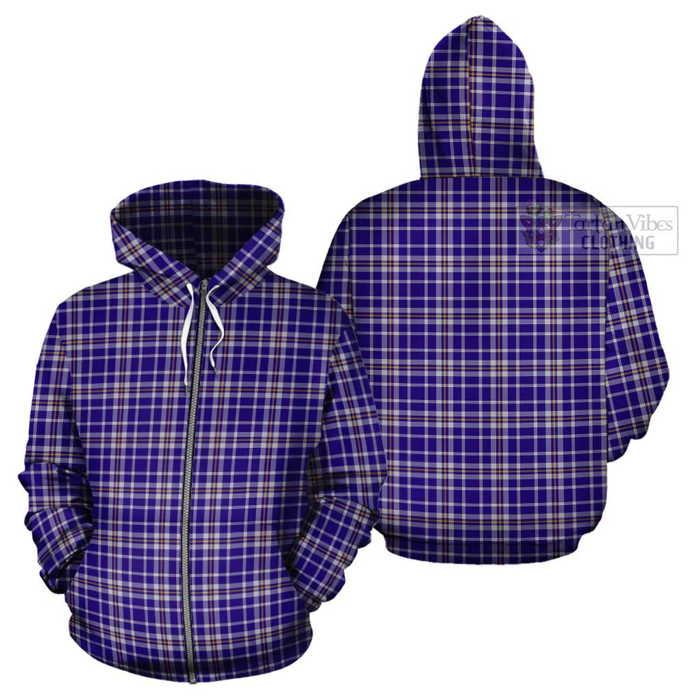 Ochterlony Tartan Cotton Hoodie Zip Hoodie - Tartan Vibes Clothing