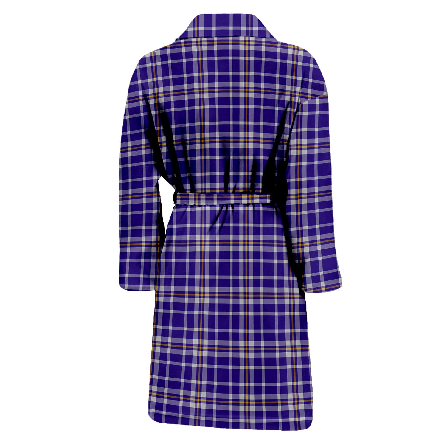 Ochterlony Tartan Bathrobe with Family Crest - Tartan Vibes Clothing