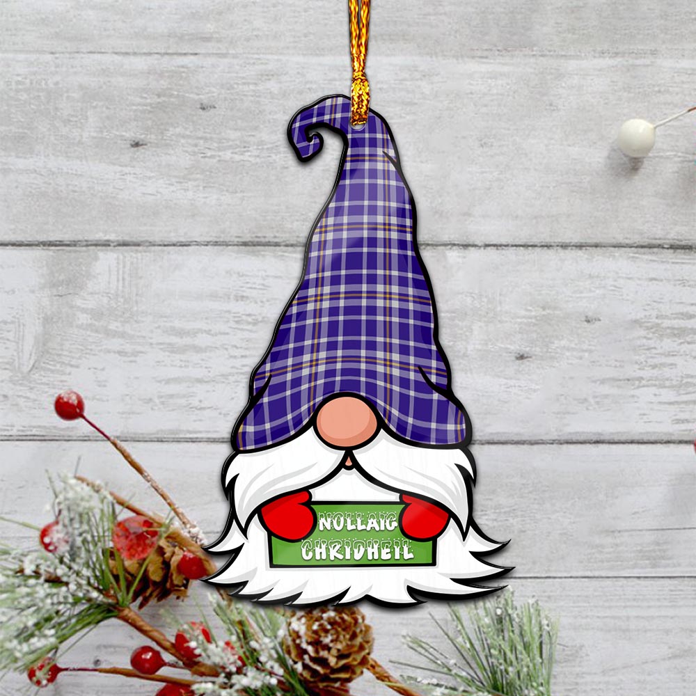 Ochterlony Gnome Christmas Ornament with His Tartan Christmas Hat - Tartan Vibes Clothing