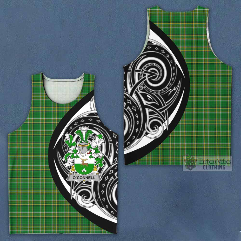 O'Connell Irish Clan Men's Tank Top Celtic Circle Style - Tartan Vibes Clothing