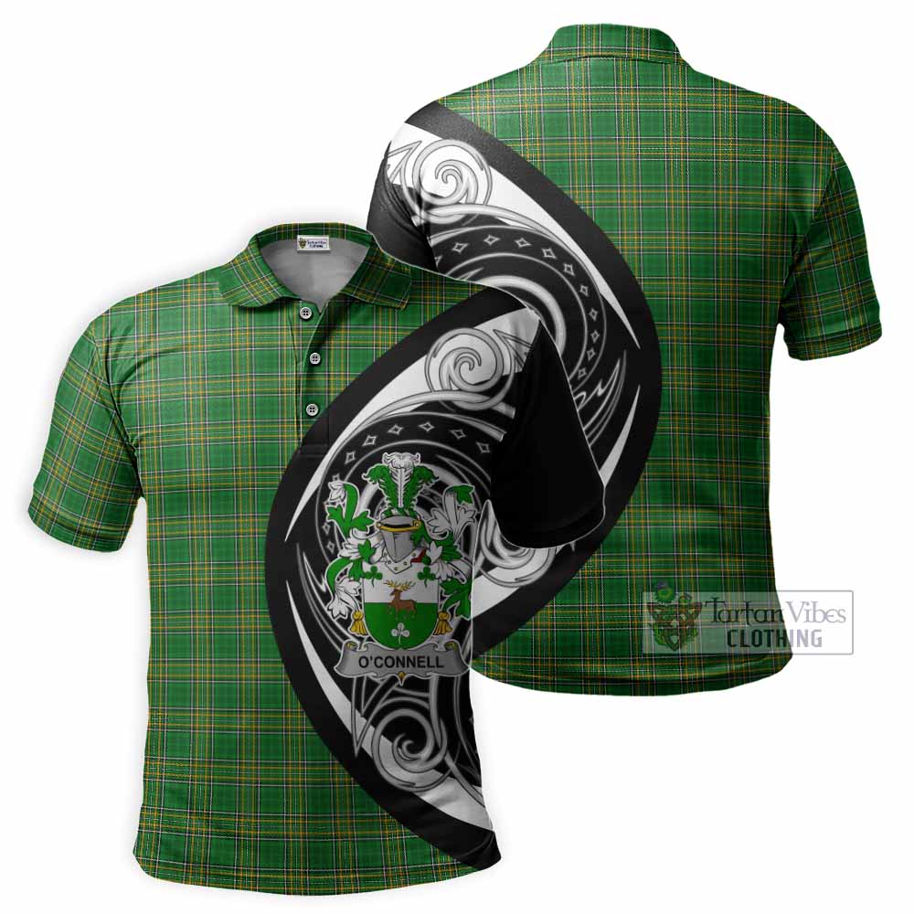 O'Connell Irish Clan Polo Shirt Celtic Circle Style - Tartan Vibes Clothing
