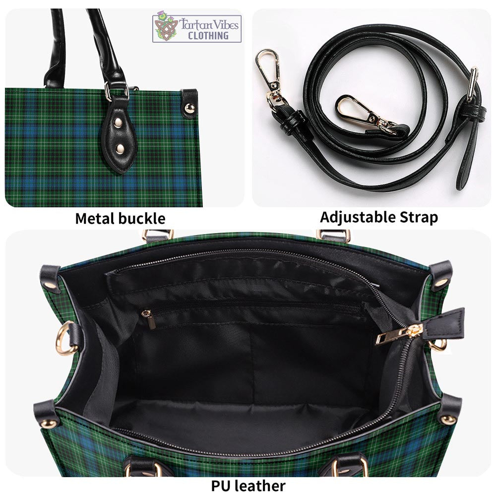 Tartan Vibes Clothing O'Connor Tartan Luxury Leather Handbags