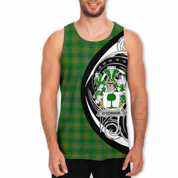O'Connor 2 Irish Clan Men's Tank Top Celtic Circle Style Men - Tartan Vibes Clothing