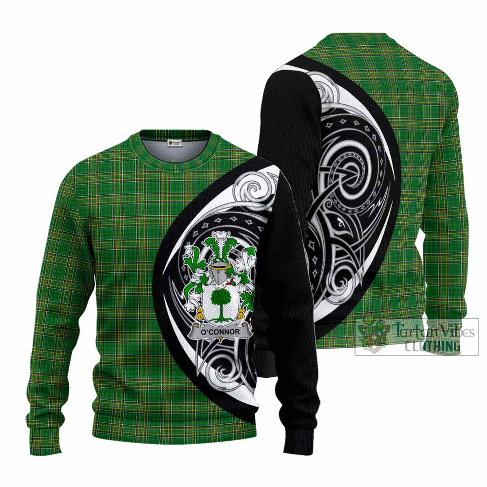 O'Connor 2 Irish Clan Knitted Sweater Celtic Circle Style - Tartan Vibes Clothing