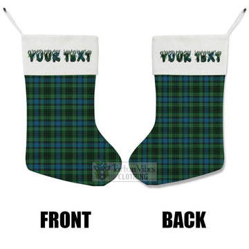 O'Connor Tartan Christmas Stocking with Personalized Text