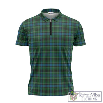 O'Connor Tartan Zipper Polo Shirt