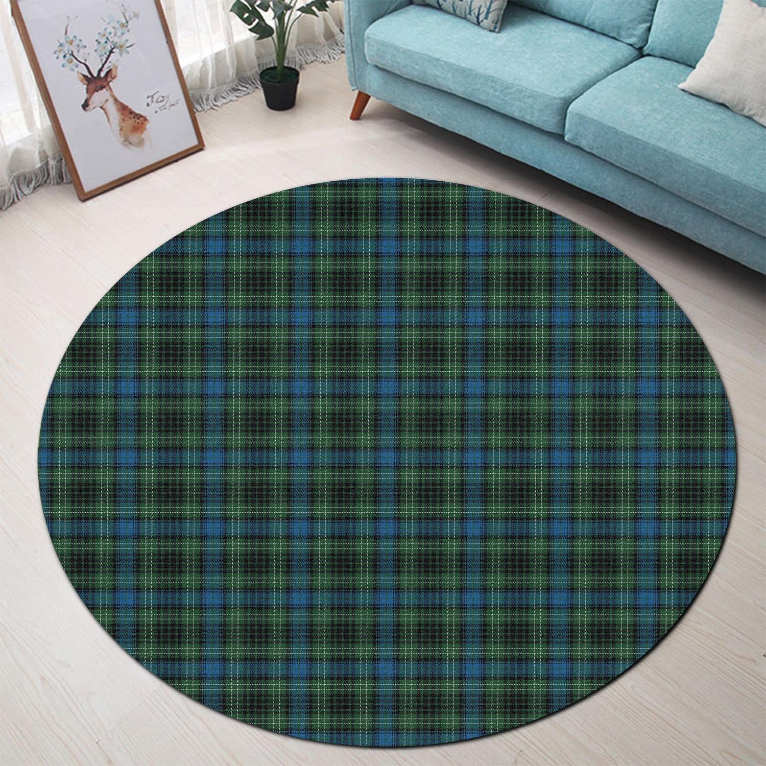 oconnor-tartan-round-rug