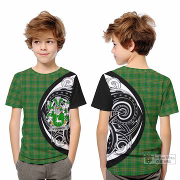 O'Connor Irish Clan Kid T-Shirt Celtic Circle Style - Tartan Vibes Clothing