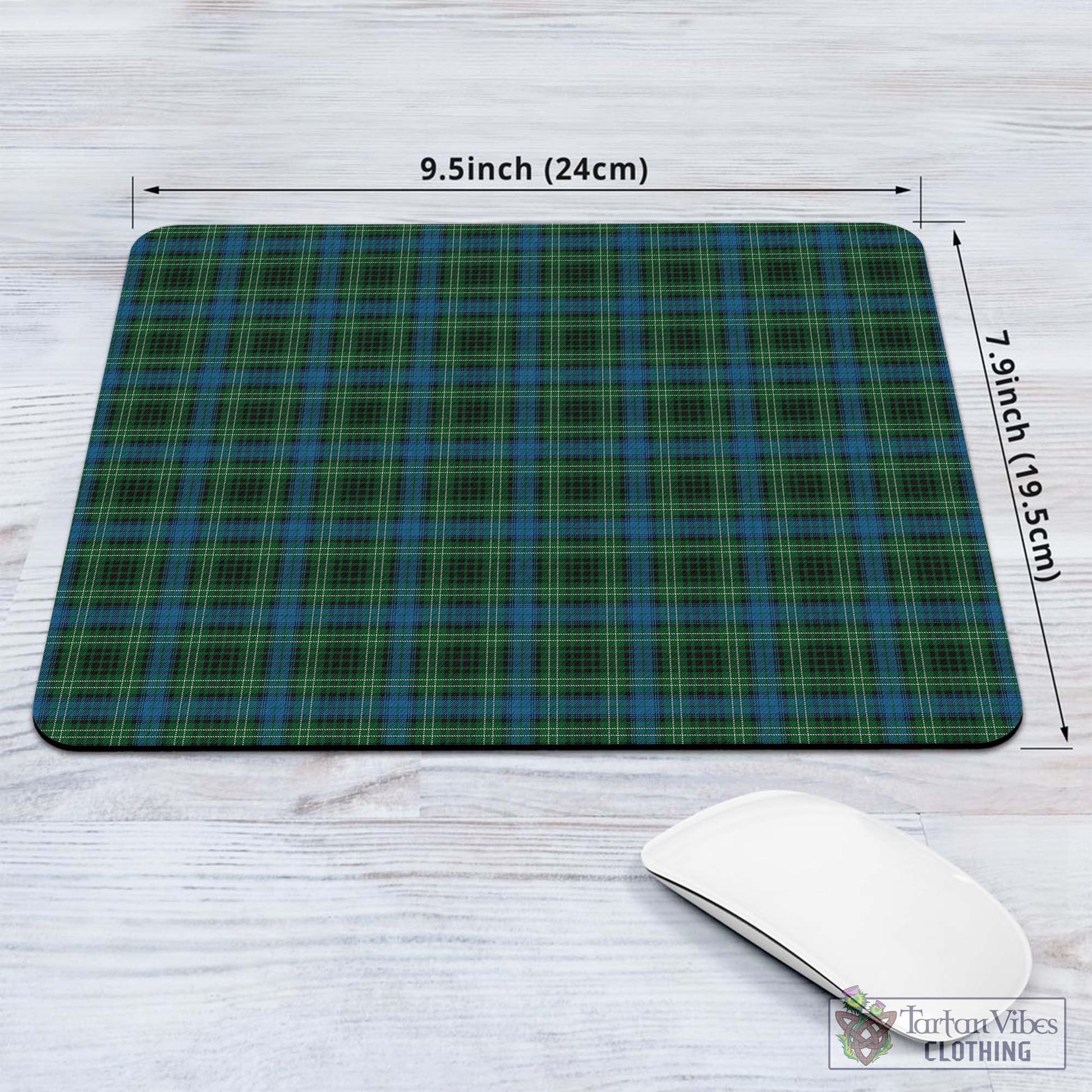 Tartan Vibes Clothing O'Connor Tartan Mouse Pad