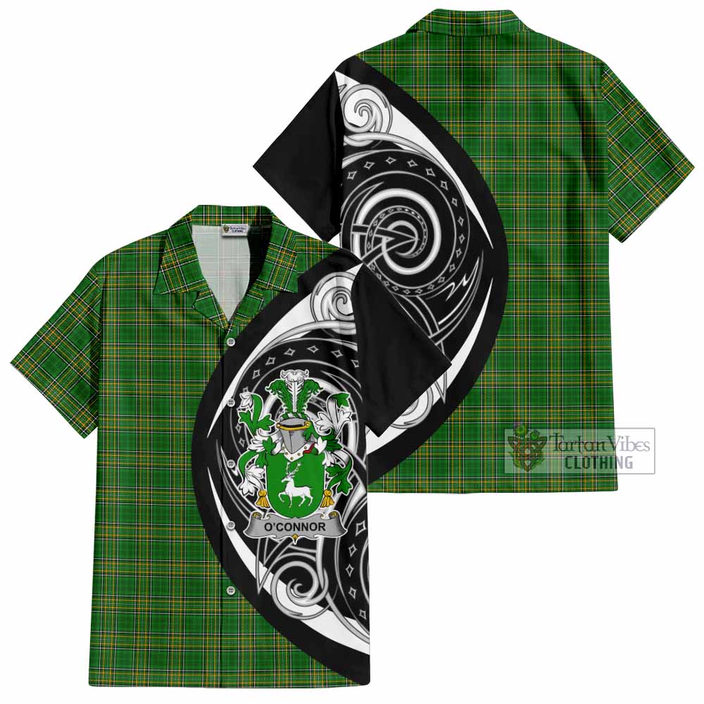 O'Connor Irish Clan Hawaiian Shirt Celtic Circle Style - Tartan Vibes Clothing