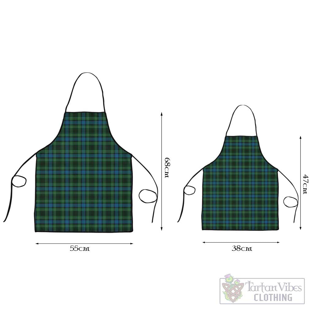 O'Connor Tartan Apron Black L 55x68 cm - Tartan Vibes Clothing