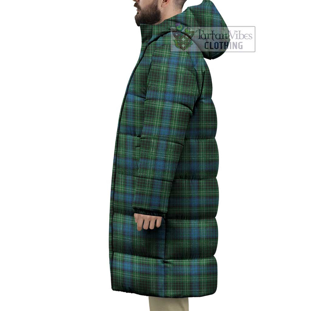 Tartan Vibes Clothing O'Connor Tartan Long Down Jacket