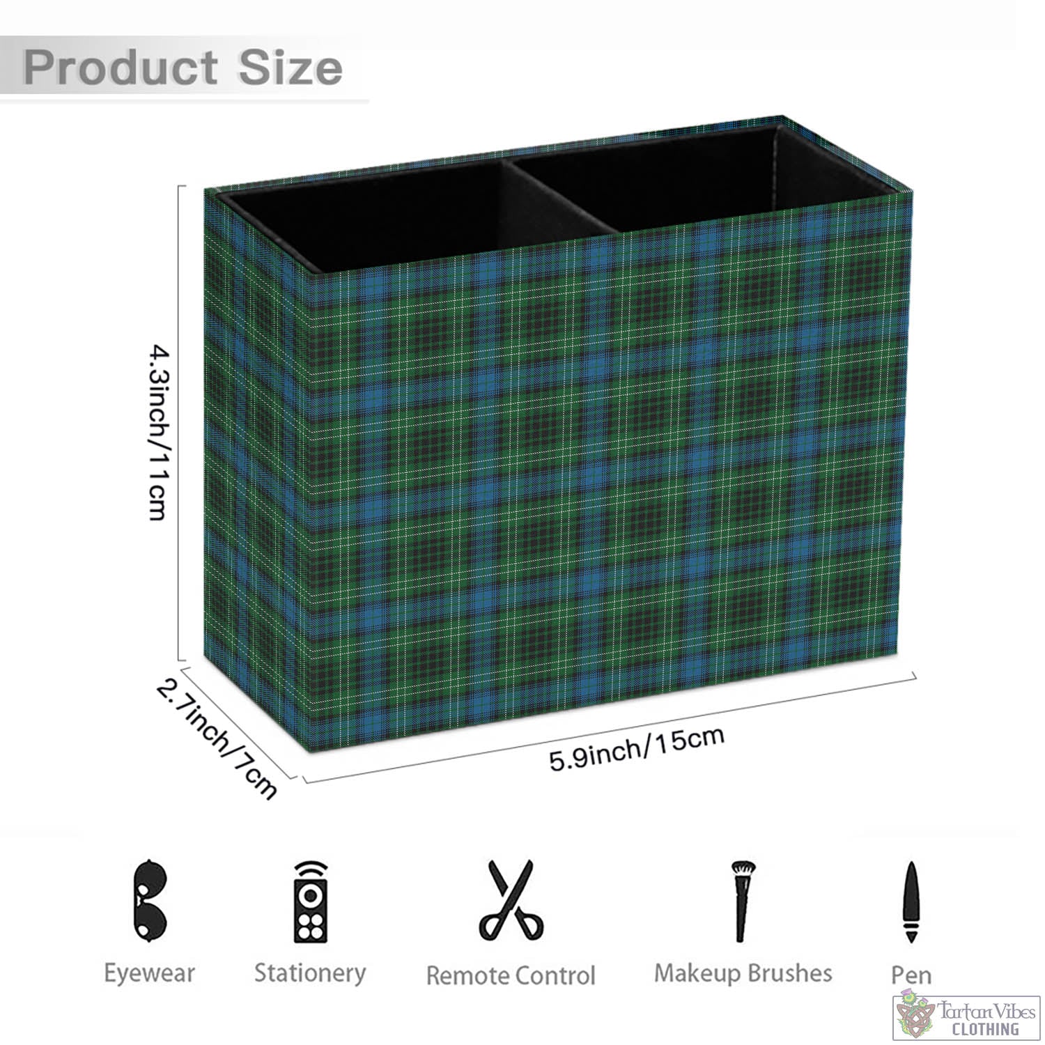 Tartan Vibes Clothing O'Connor Tartan Pen Holder