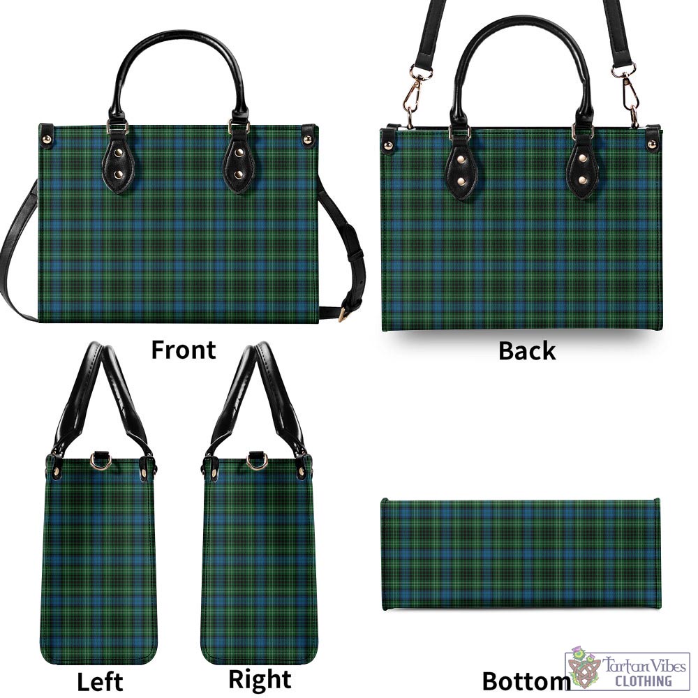 Tartan Vibes Clothing O'Connor Tartan Luxury Leather Handbags