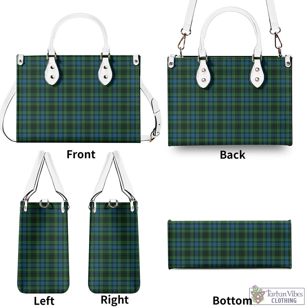 Tartan Vibes Clothing O'Connor Tartan Luxury Leather Handbags