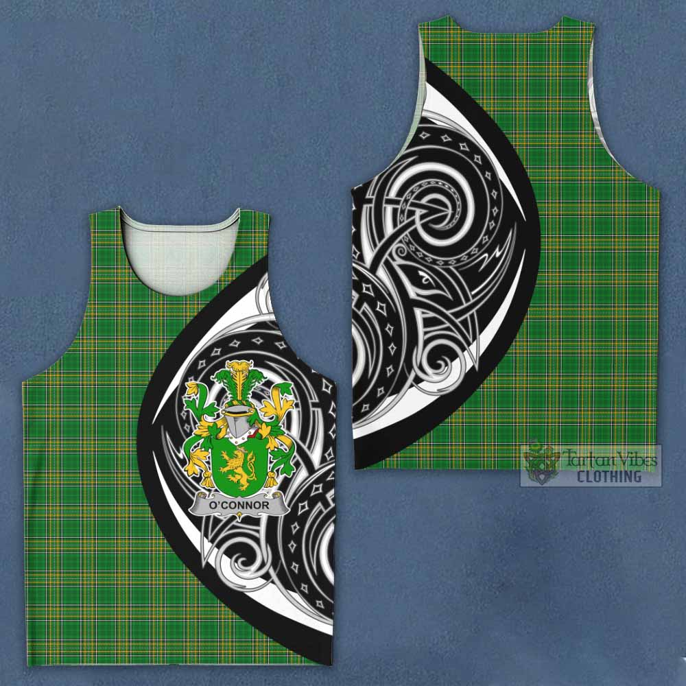 O'Connor (Kerry) Irish Clan Men's Tank Top Celtic Circle Style - Tartan Vibes Clothing