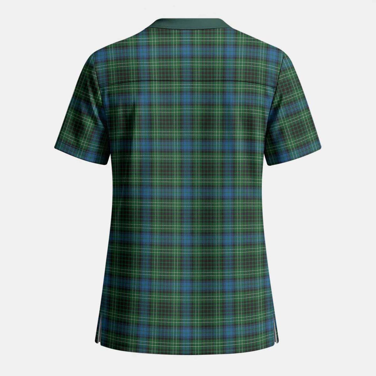 O'Connor Tartan Scrub Top - Tartan Vibes Clothing