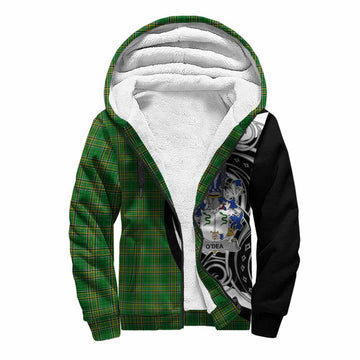 O'Dea Irish Clan Sherpa Hoodie Celtic Circle Style Unisex S - Tartan Vibes Clothing