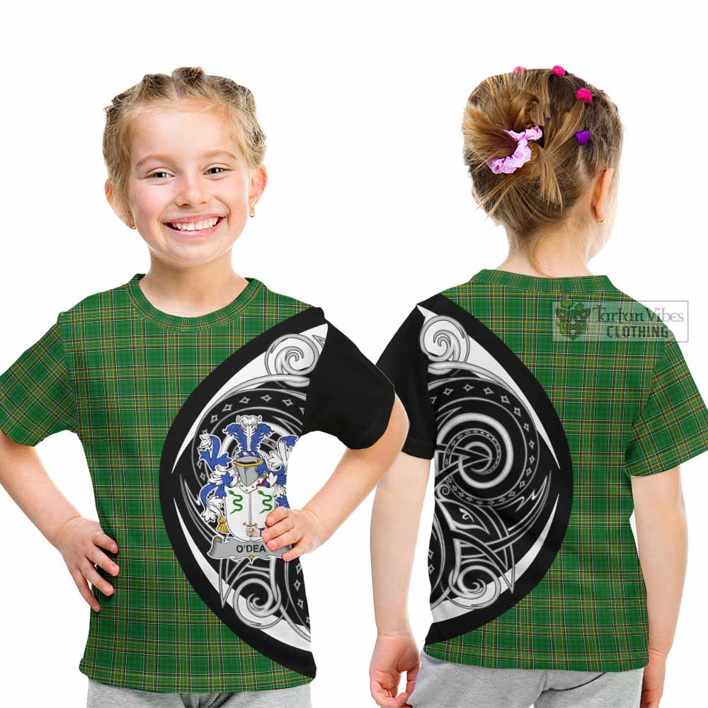 O'Dea Irish Clan Kid T-Shirt Celtic Circle Style - Tartan Vibes Clothing