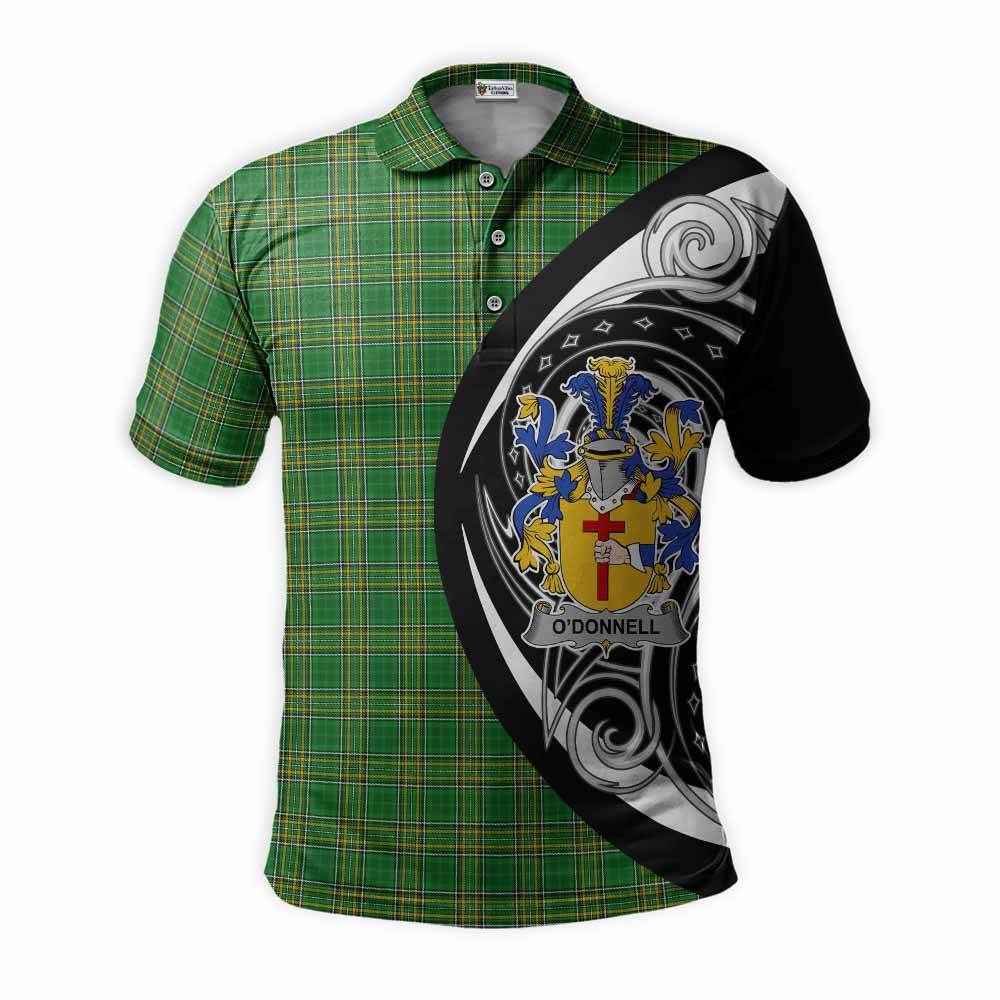 O'Donnell Irish Clan Polo Shirt Celtic Circle Style Kid - Tartan Vibes Clothing