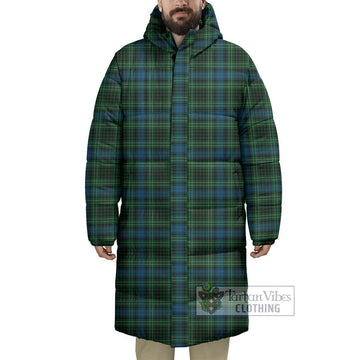 O'Donohue Tartan Long Down Jacket