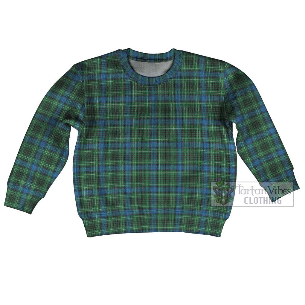 Tartan Vibes Clothing O'Donohue Tartan Kid Ugly Sweater