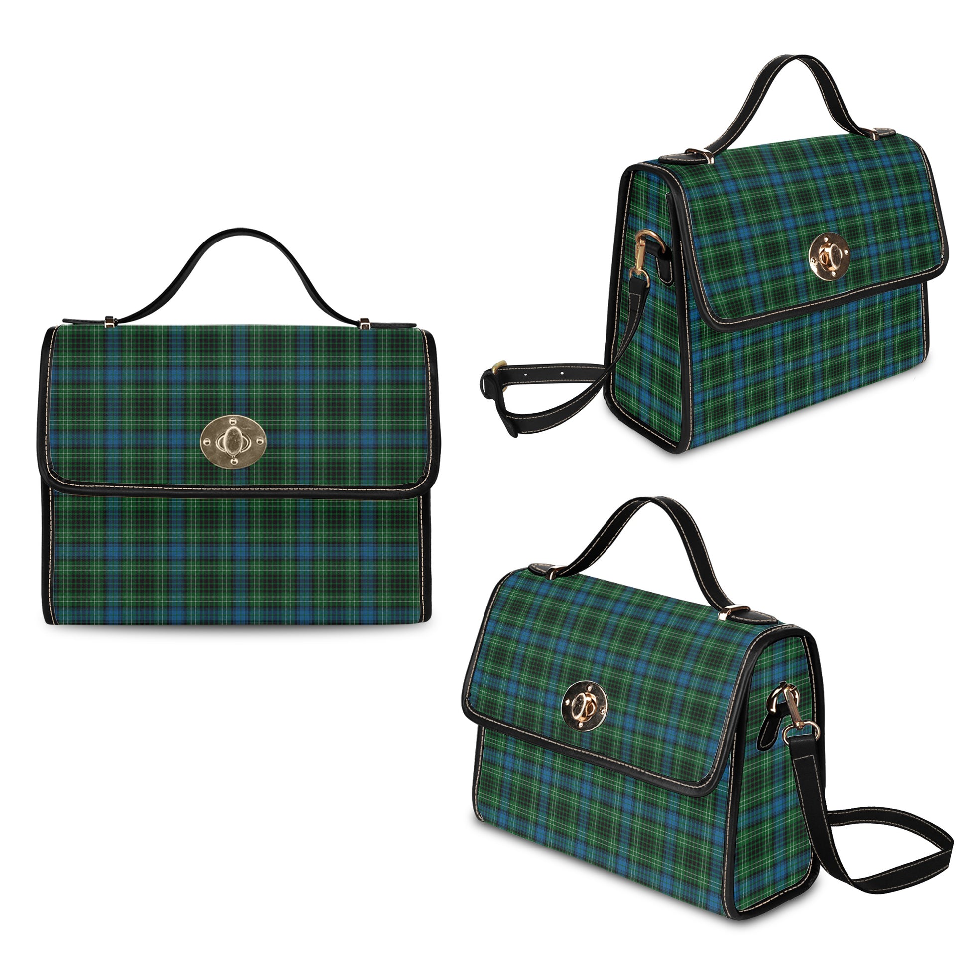 odonohue-tartan-leather-strap-waterproof-canvas-bag