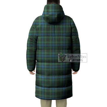 O'Donohue Tartan Long Down Jacket