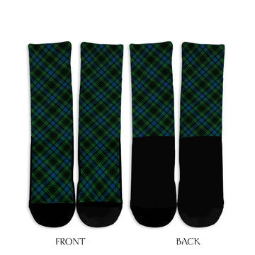 O'Donohue Tartan Crew Socks Cross Tartan Style