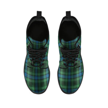 O'Donohue Tartan Leather Boots