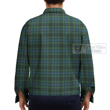 O'Donohue Tartan Unisex Lapel Cotton Jacket