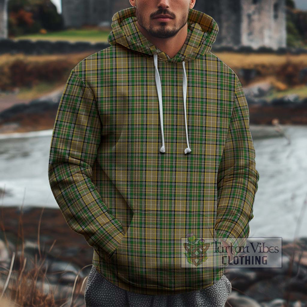 O'Farrell Tartan Cotton Hoodie Pullover Hoodie XS - Tartan Vibes Clothing