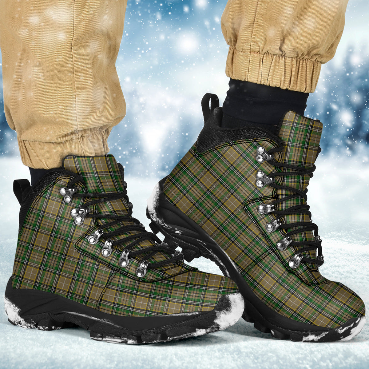 O'Farrell Tartan Alpine Boots - Tartanvibesclothing