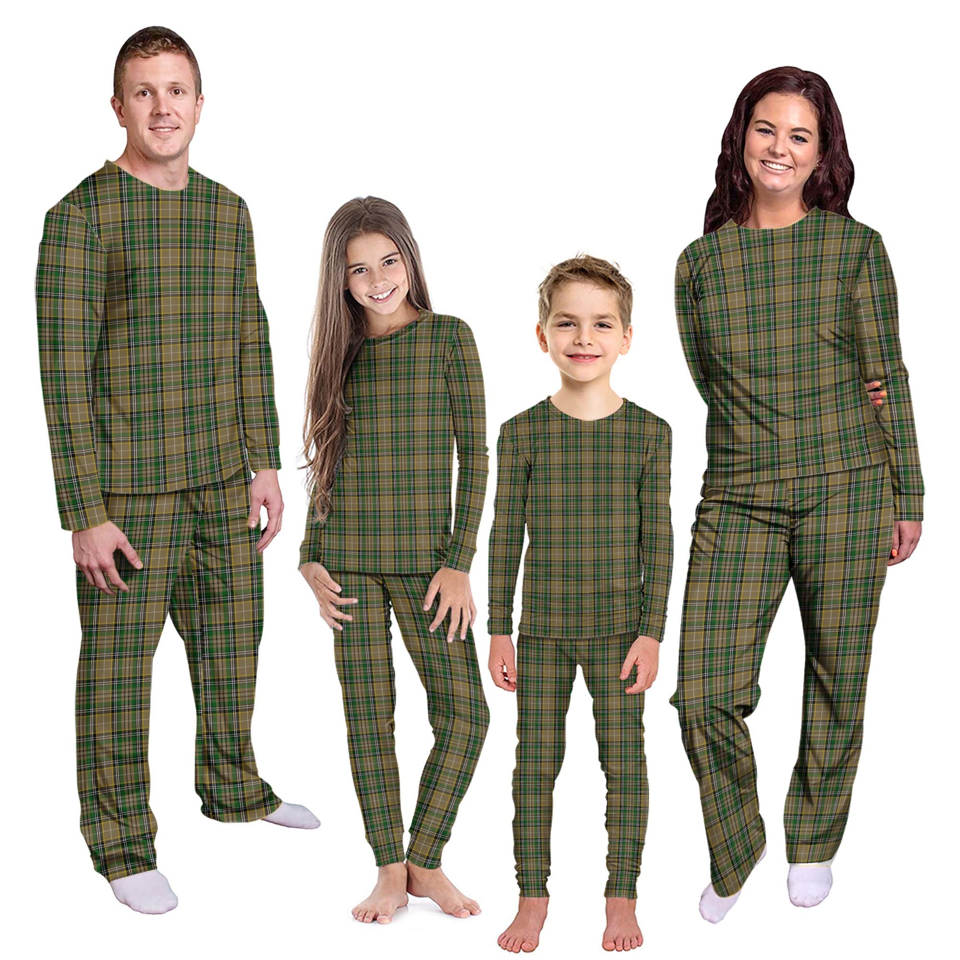 O'Farrell Tartan Pajamas Family Set Kid - Tartan Vibes Clothing