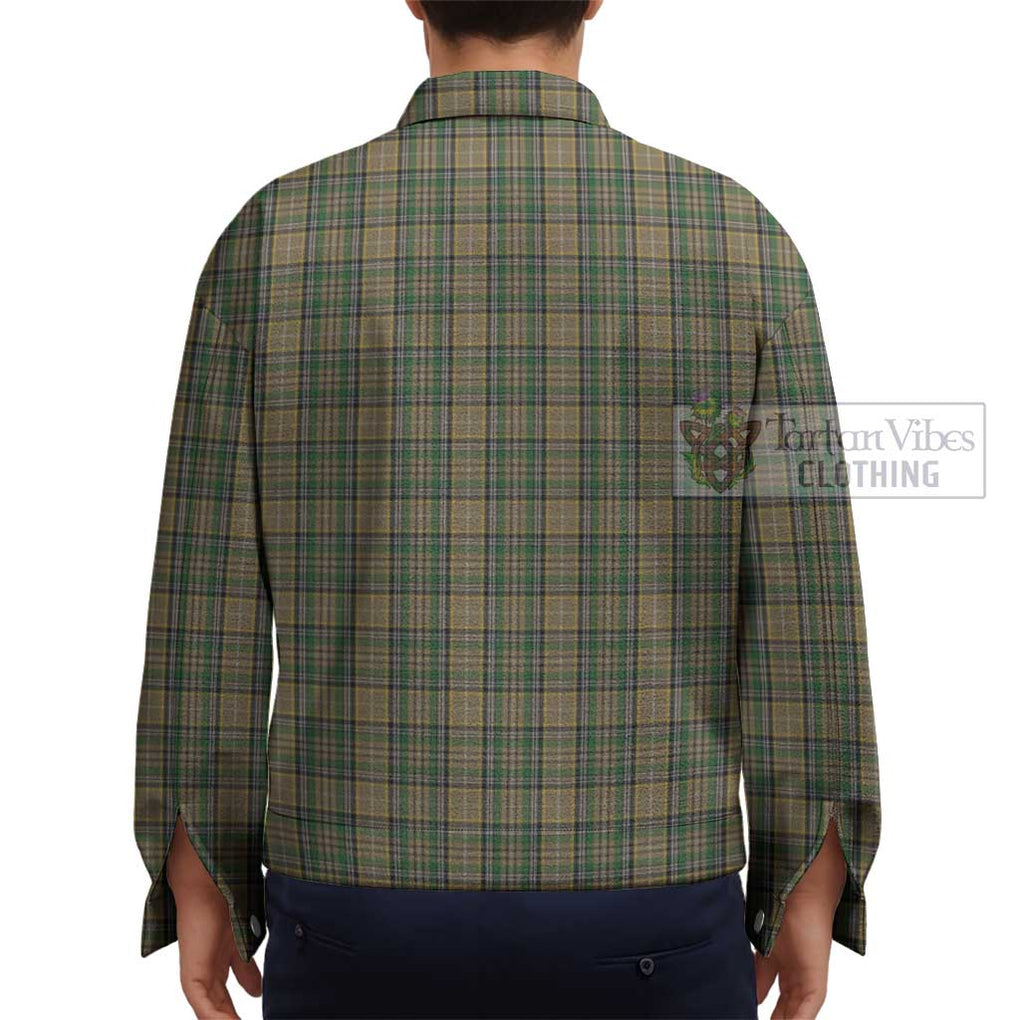 O'Farrell Tartan Unisex Lapel Cotton Jacket - Tartan Vibes Clothing