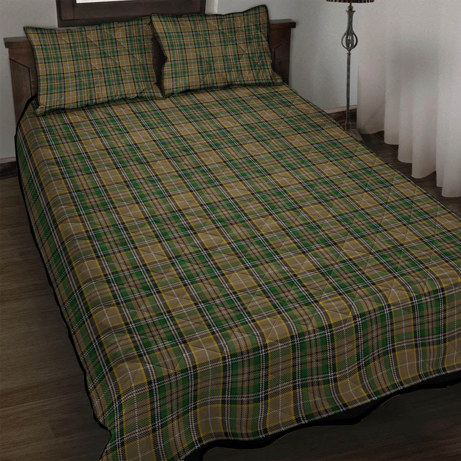 O'Farrell Tartan Quilt Bed Set - Tartan Vibes Clothing